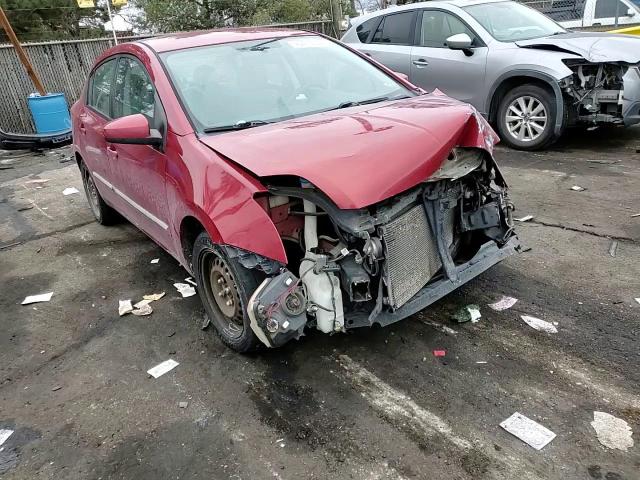 2012 Nissan Sentra VIN 3N1AB6AP3CL625385 Copart auction photo, front end damage thumbnail 11
