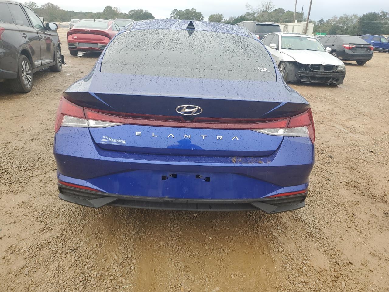 2023 Hyundai Accent VIN KMHLM4AG5PU486548 Copart auction photo, front end / side damage thumbnail 6