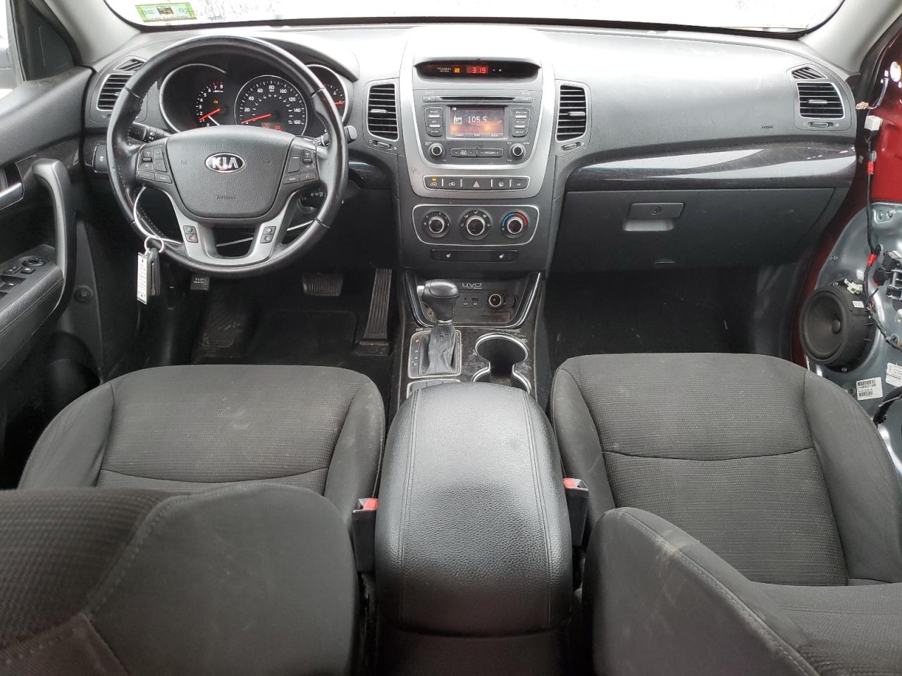 2014 KIA Sorento VIN 5XYKTCA69EG431085 Copart auction photo, all over damage thumbnail 8