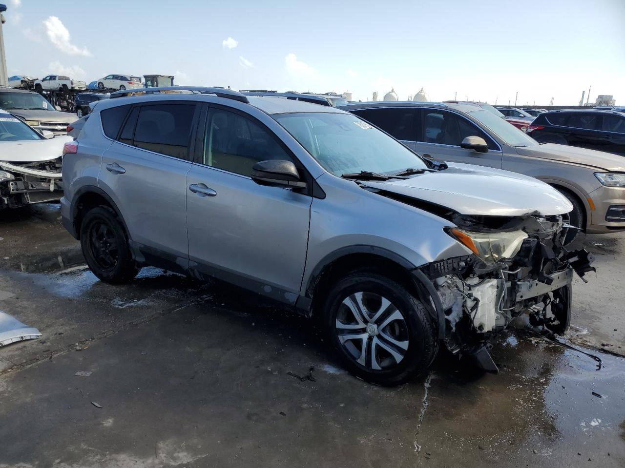 2017 Toyota RAV 4 VIN 2T3ZFREV9HW385063 Copart auction photo, front end damage thumbnail 4