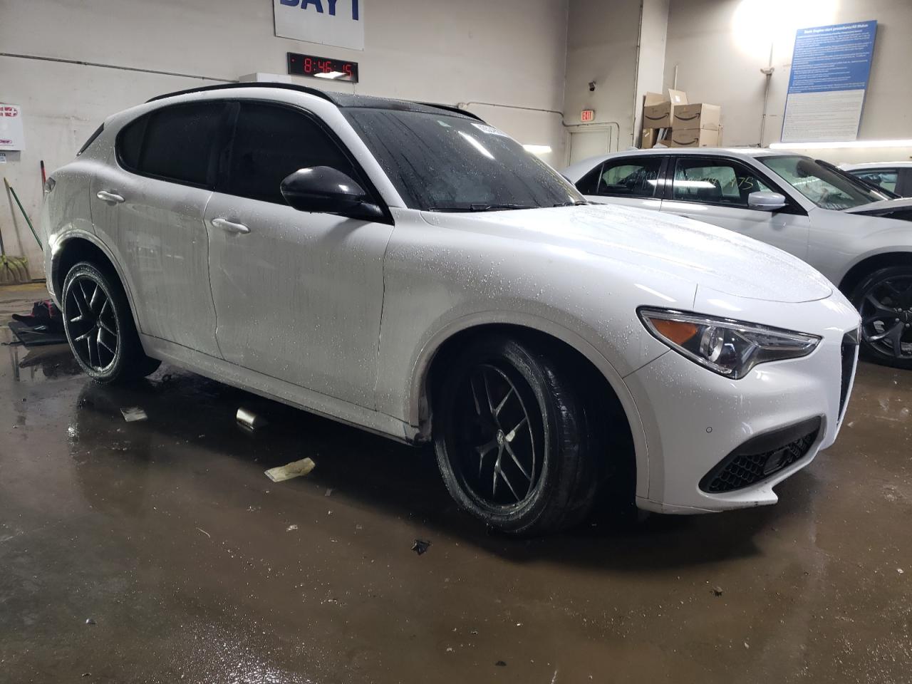 2021 Alfa Romeo Stelvio VIN ZASPAKBN9M7D01841 Copart auction photo, front end damage thumbnail 4
