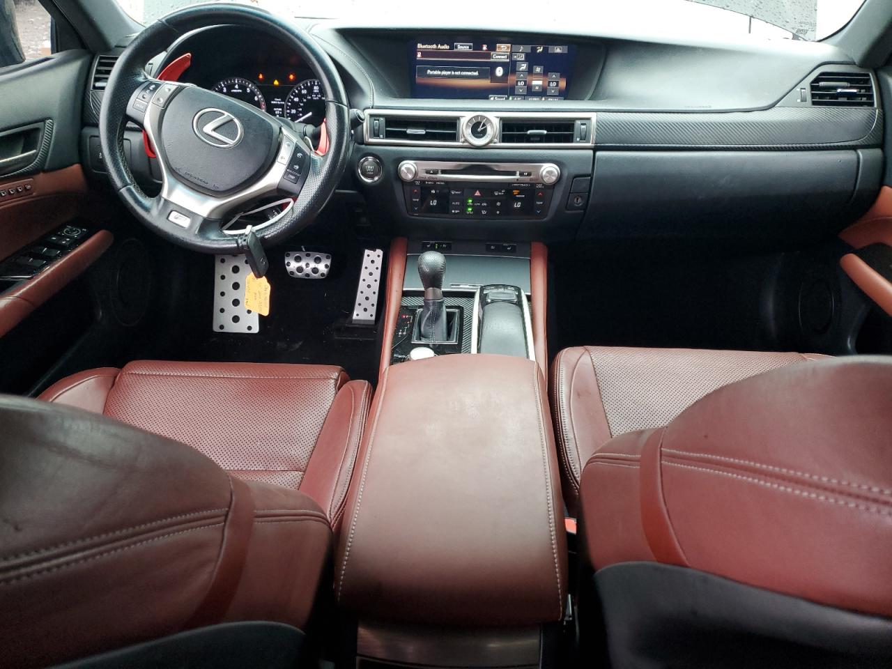 2015 Lexus GS VIN JTHBE1BL7FA011098 Copart auction photo, side / front end damage thumbnail 8