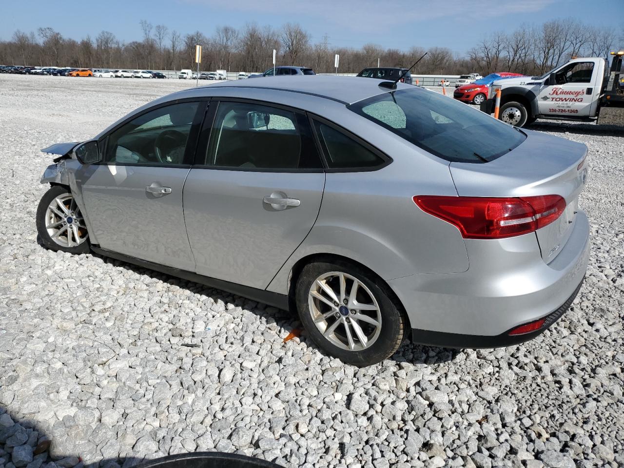 2018 Ford Focus VIN 1FADP3F22JL206692 Copart auction photo, front end / undercarriage damage thumbnail 2