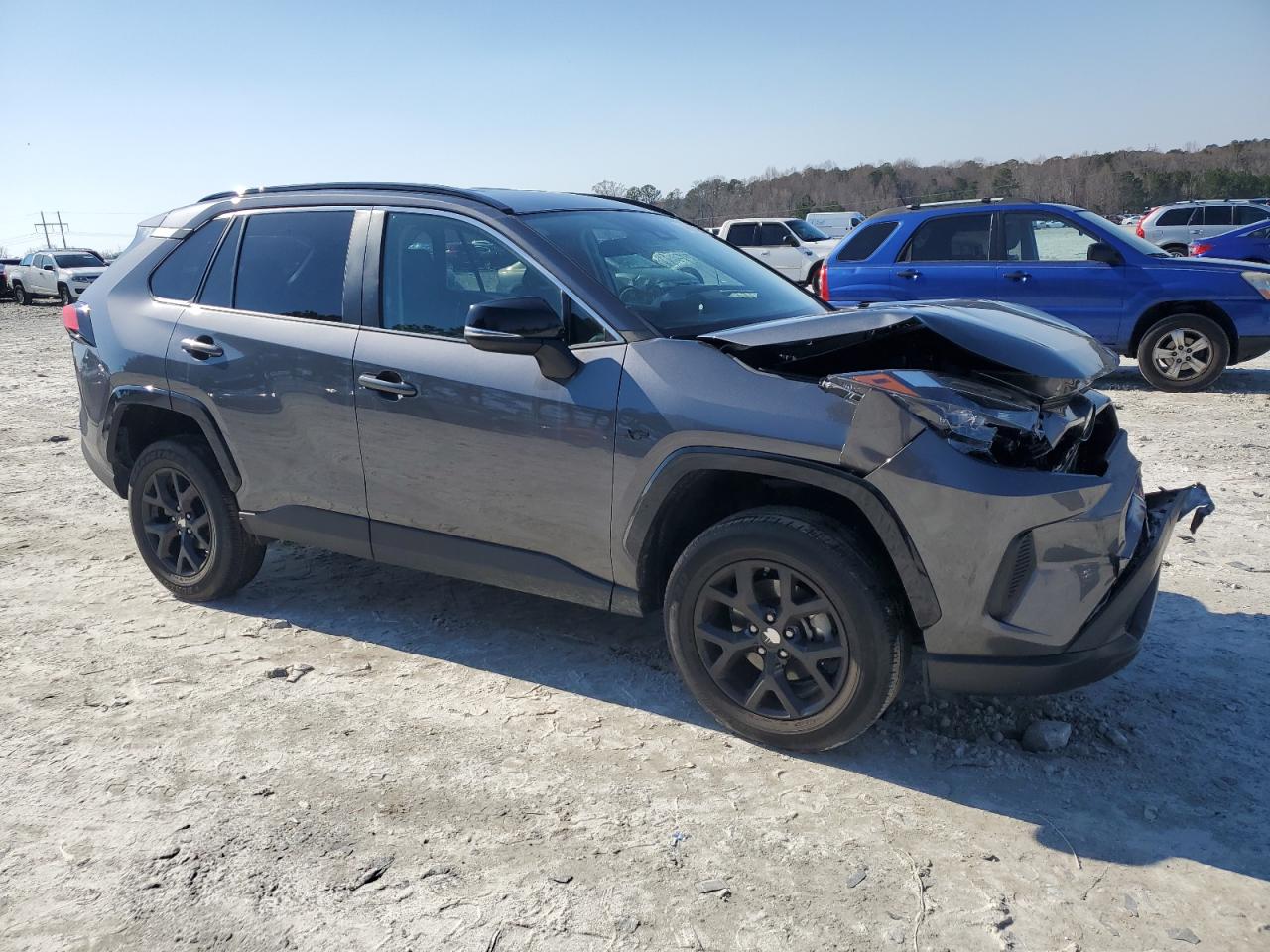 2022 Toyota RAV 4 VIN 2T3W1RFV1NC208732 Copart auction photo, front end damage thumbnail 4