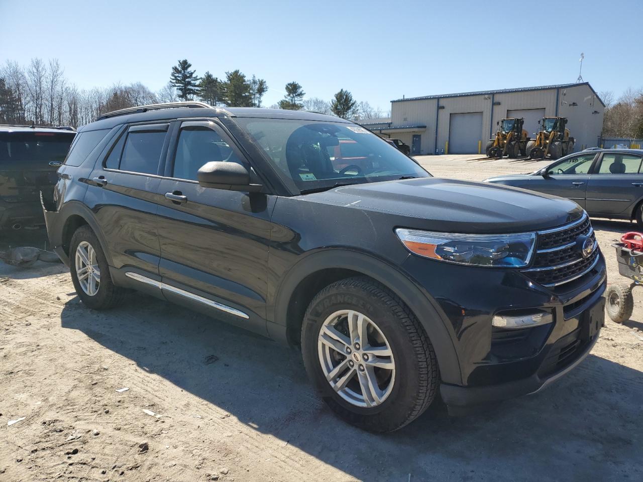 2021 Ford Explorer VIN 1FMSK8DH8MGA98785 Copart auction photo, rear end / minor dent/scratches damage thumbnail 4