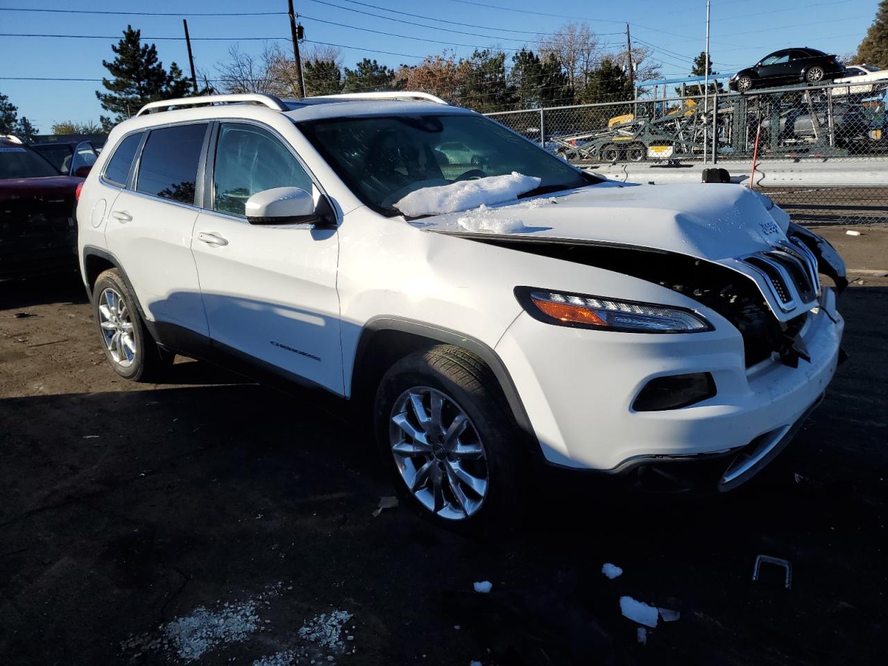 2016 Jeep Grand Cherokee VIN 1C4PJMDS2GW119948 Copart auction photo, front end damage thumbnail 4