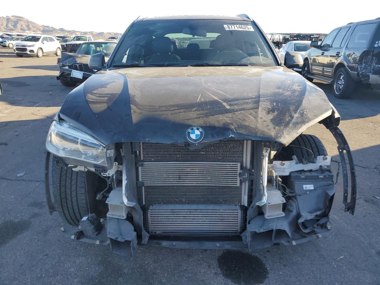 2018 BMW X5 VIN 5UXKT0C55J0V98433 Copart auction photo, front end damage thumbnail 5