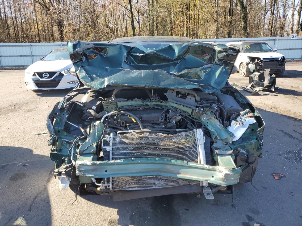 2014 Chevrolet Cruze VIN 1G1PA5SG2E7475403 Copart auction photo, front end damage thumbnail 5