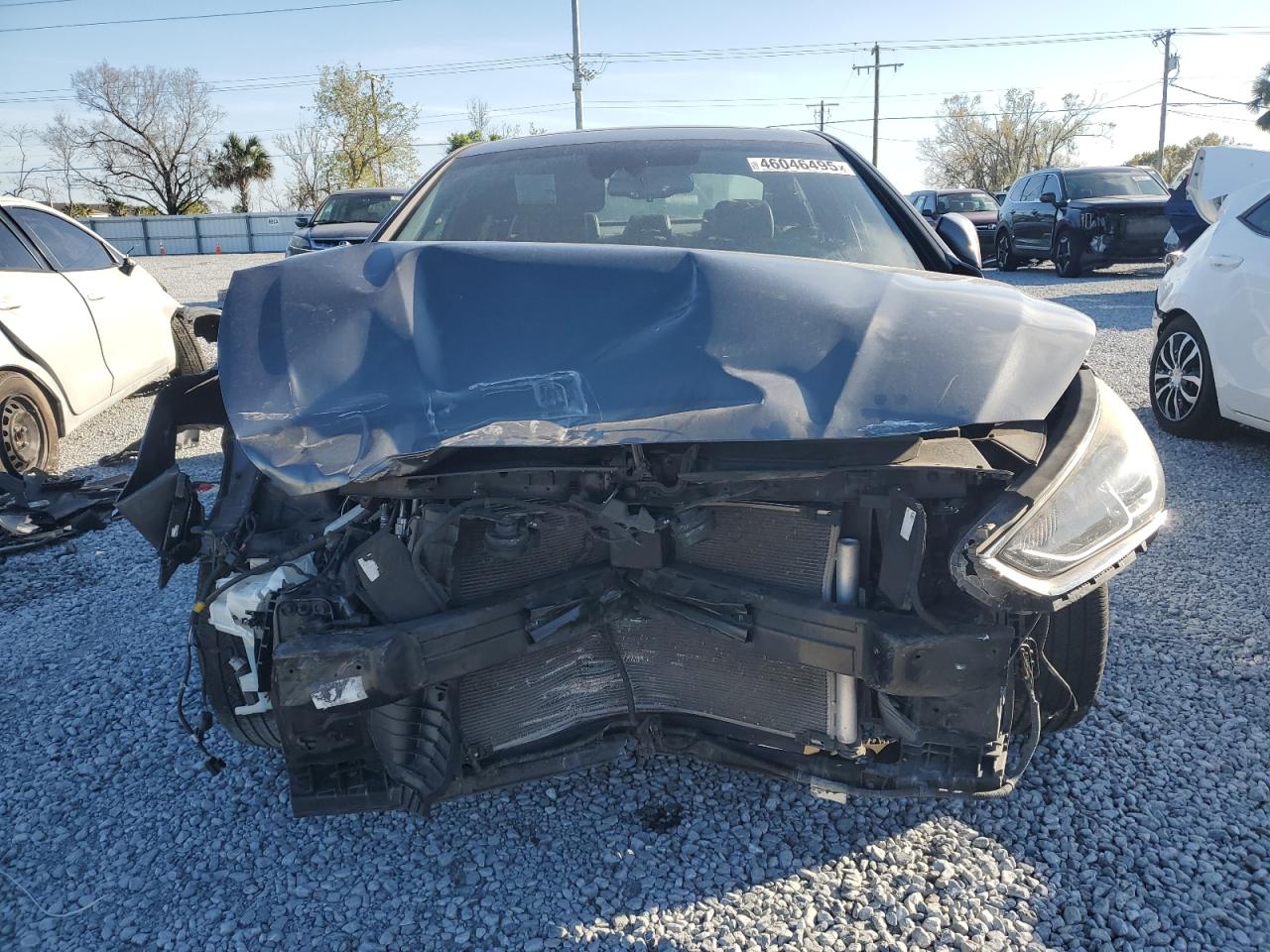 2018 Hyundai Sonata VIN 5NPE34AF4JH709798 Copart auction photo, front end damage thumbnail 5