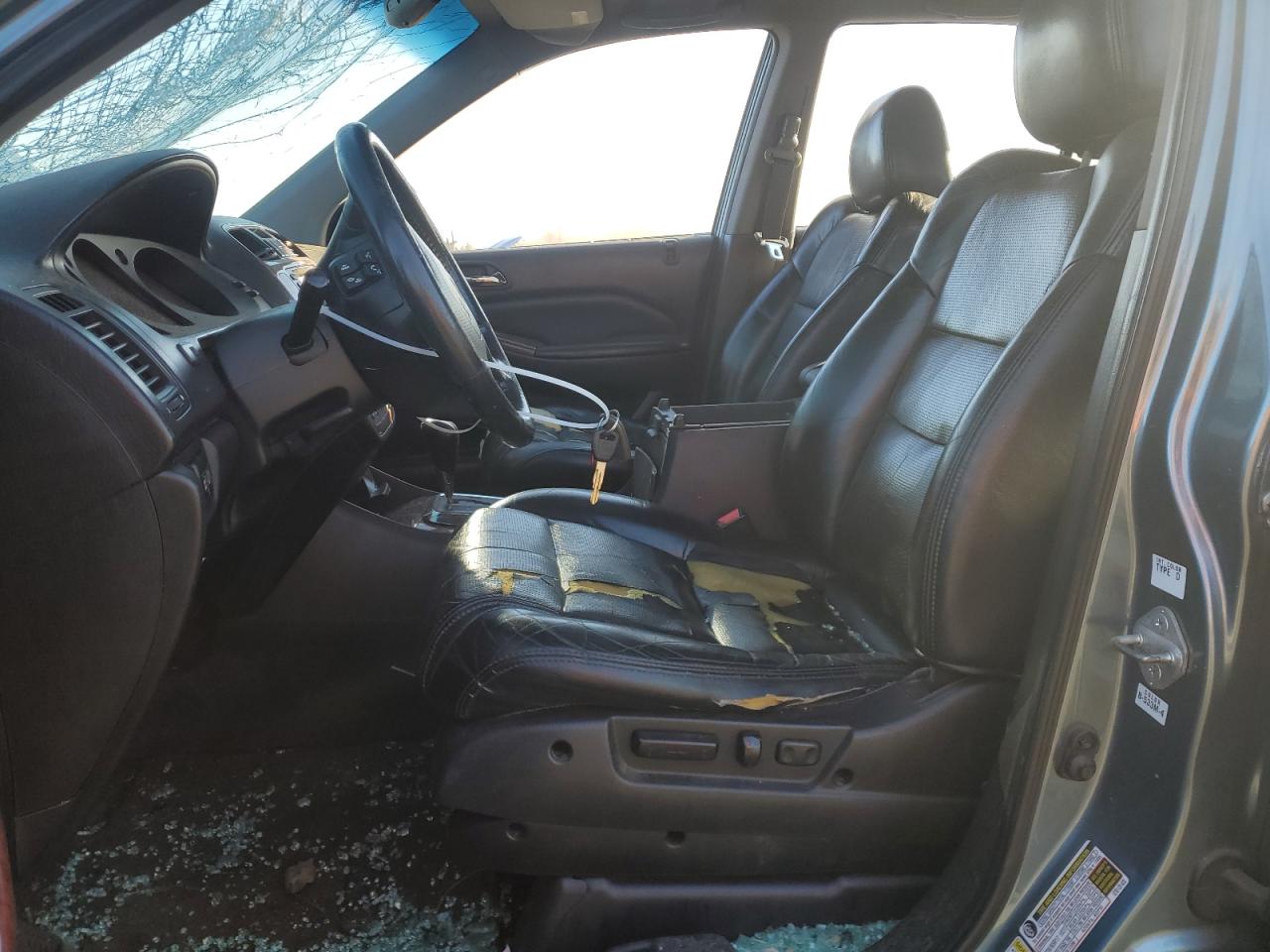 2005 Acura MDX VIN 2HNYD18875H525254 Copart auction photo, vandalism / minor dent/scratches damage thumbnail 7