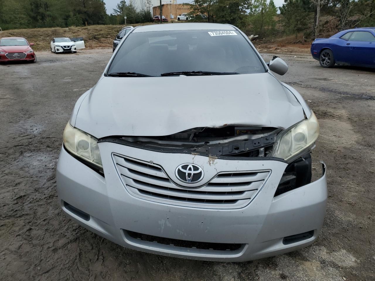 2008 Toyota Camry VIN 4T1BE46K08U753635 Copart auction photo, front end / rear end damage thumbnail 5