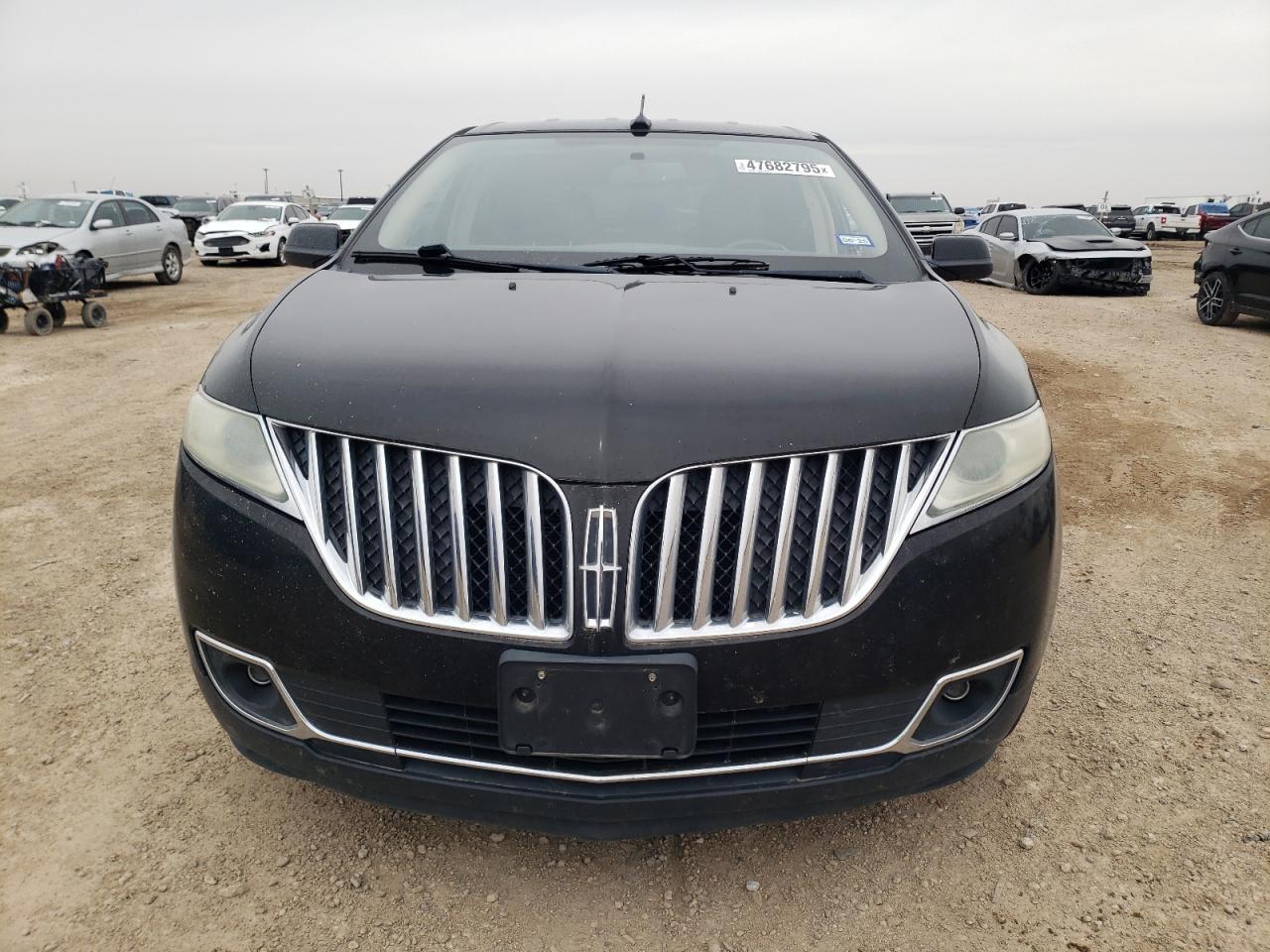 2012 Lincoln MKX VIN 2LMDJ6JK4CBL01777 Copart auction photo, side damage thumbnail 5