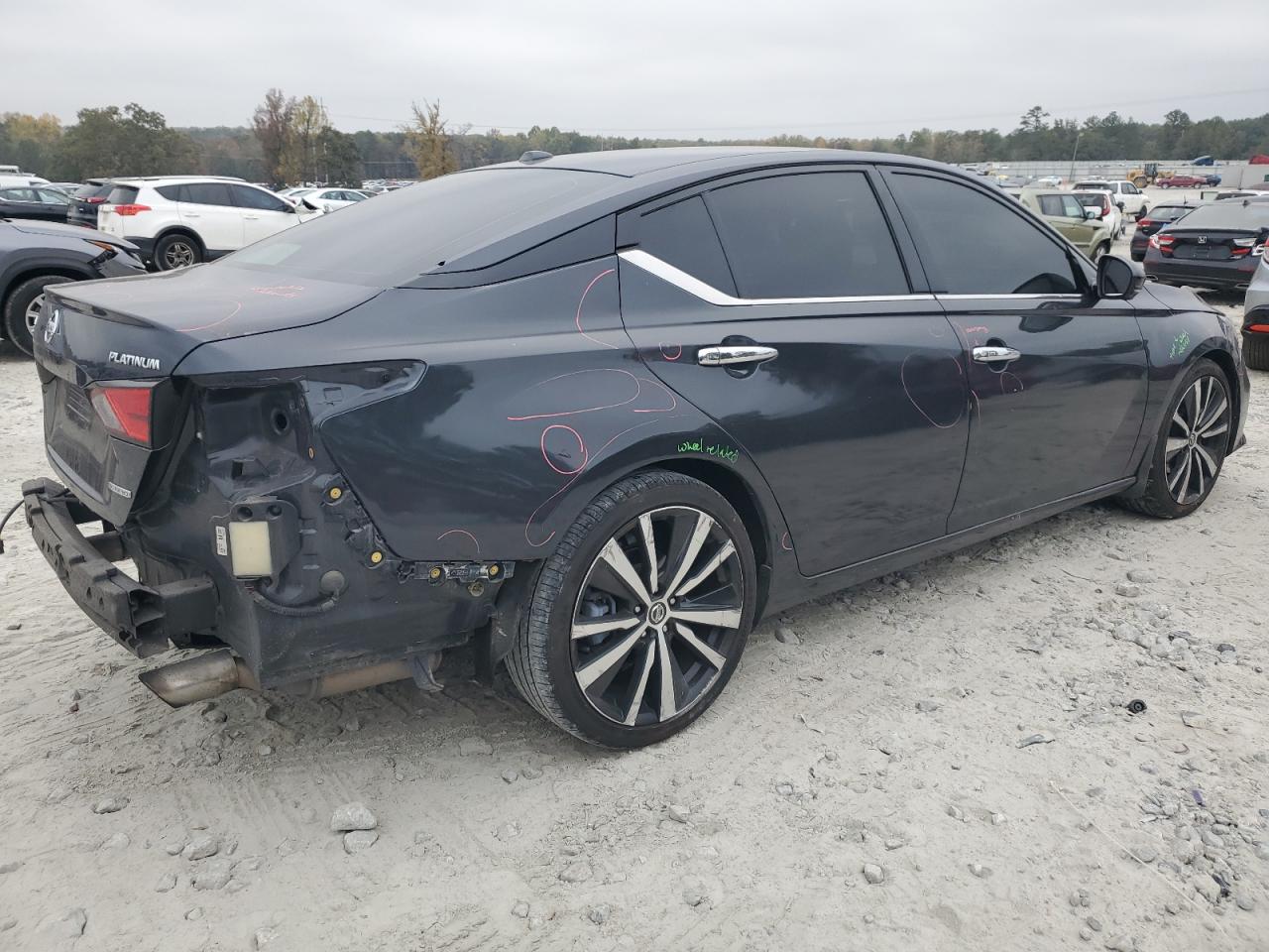 2020 Nissan Altima VIN 1N4AL4FV9LC136612 Copart auction photo, rear end damage thumbnail 3
