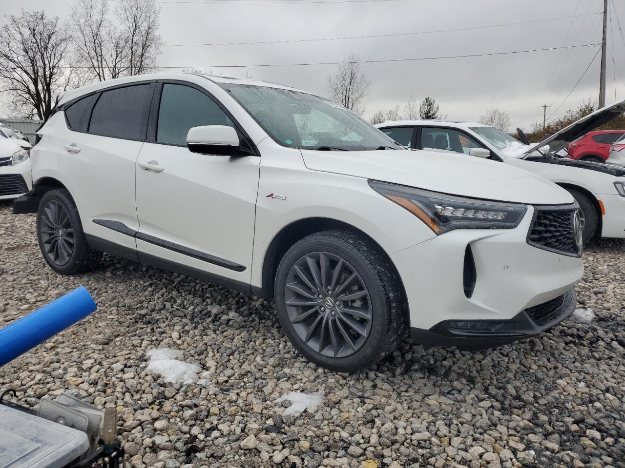 2022 Acura RDX VIN 5J8TC2H83NL011656 Copart auction photo, rear end damage thumbnail 4