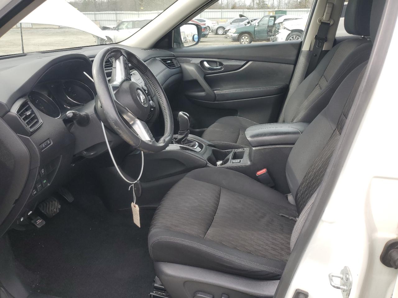 2017 Nissan Rogue VIN 5N1AT2MV6HC739537 Copart auction photo, front end damage thumbnail 7