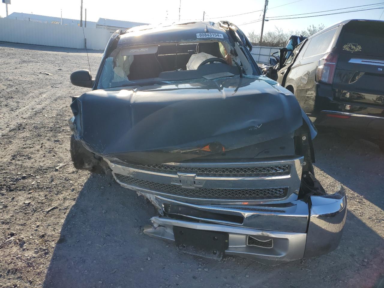 2013 Chevrolet Silverado VIN 1GCRKSE79DZ284961 Copart auction photo, all over damage thumbnail 5