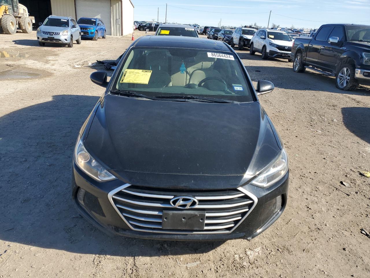 2018 Hyundai Elantra VIN 5NPD84LFXJH388988 Copart auction photo, rear end damage thumbnail 5