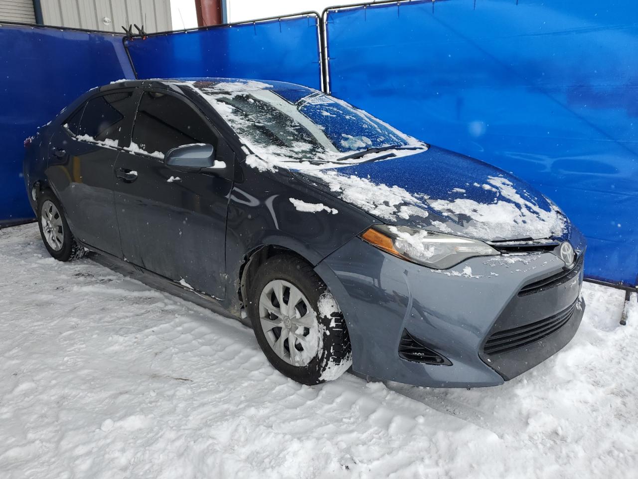 2017 Toyota Corolla VIN 5YFBURHE1HP600254 Copart auction photo, front end damage thumbnail 4