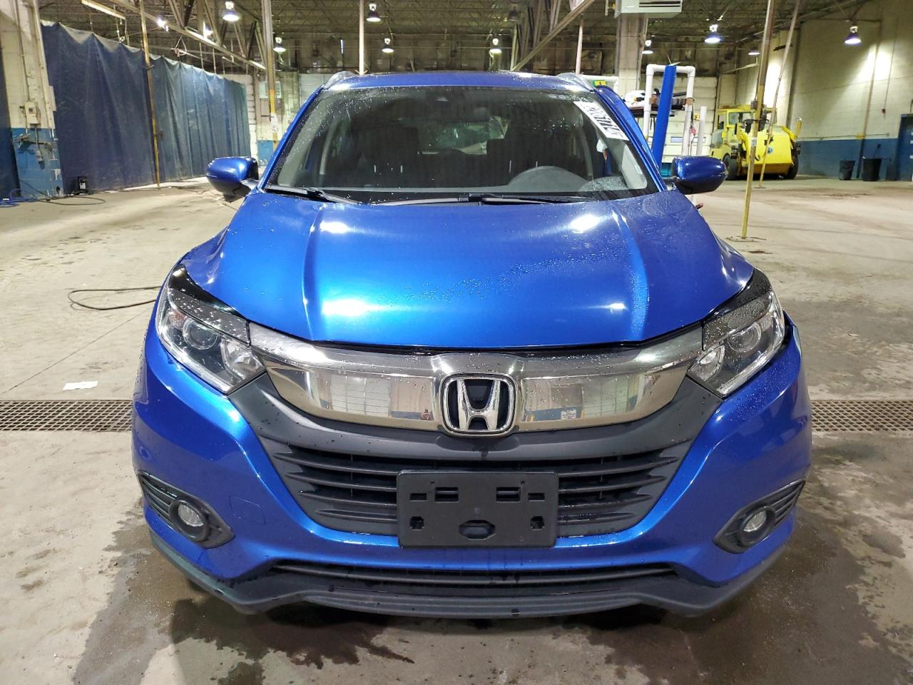 2021 Honda HR-V VIN 3CZRU6H55MM749694 Copart auction photo, side / front end damage thumbnail 5