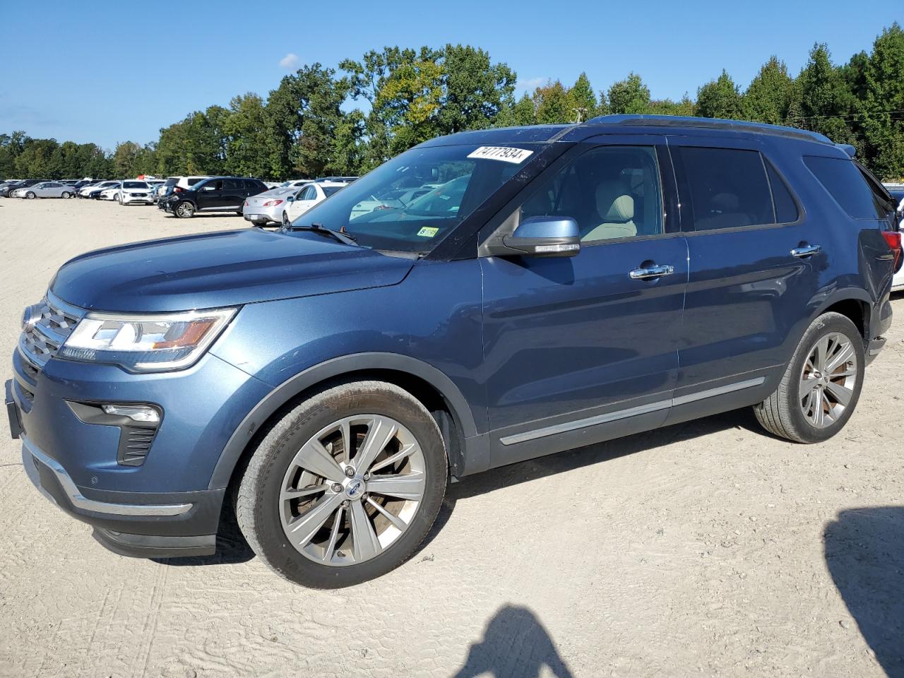2018 Ford Explorer VIN 1FM5K7F89JGB75857