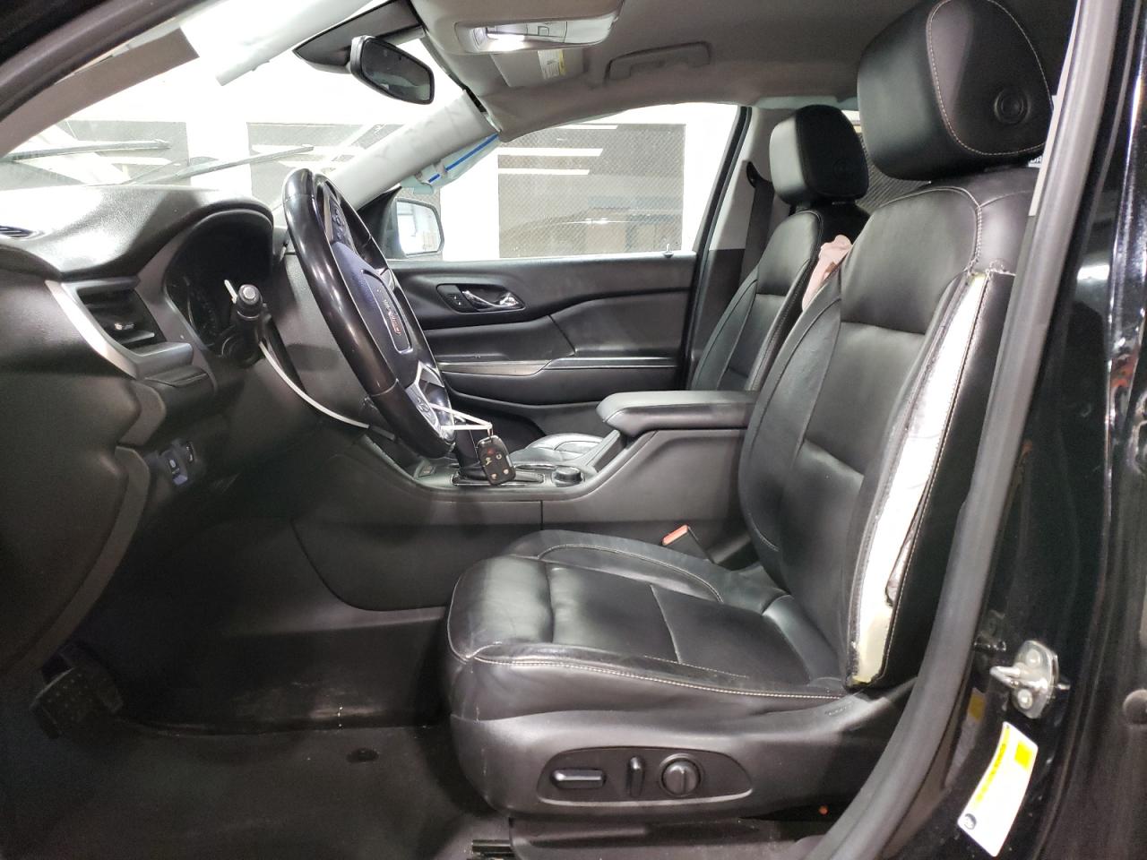 2018 GMC Acadia VIN 1GKKNMLS1JZ163210 Copart auction photo, side damage thumbnail 7