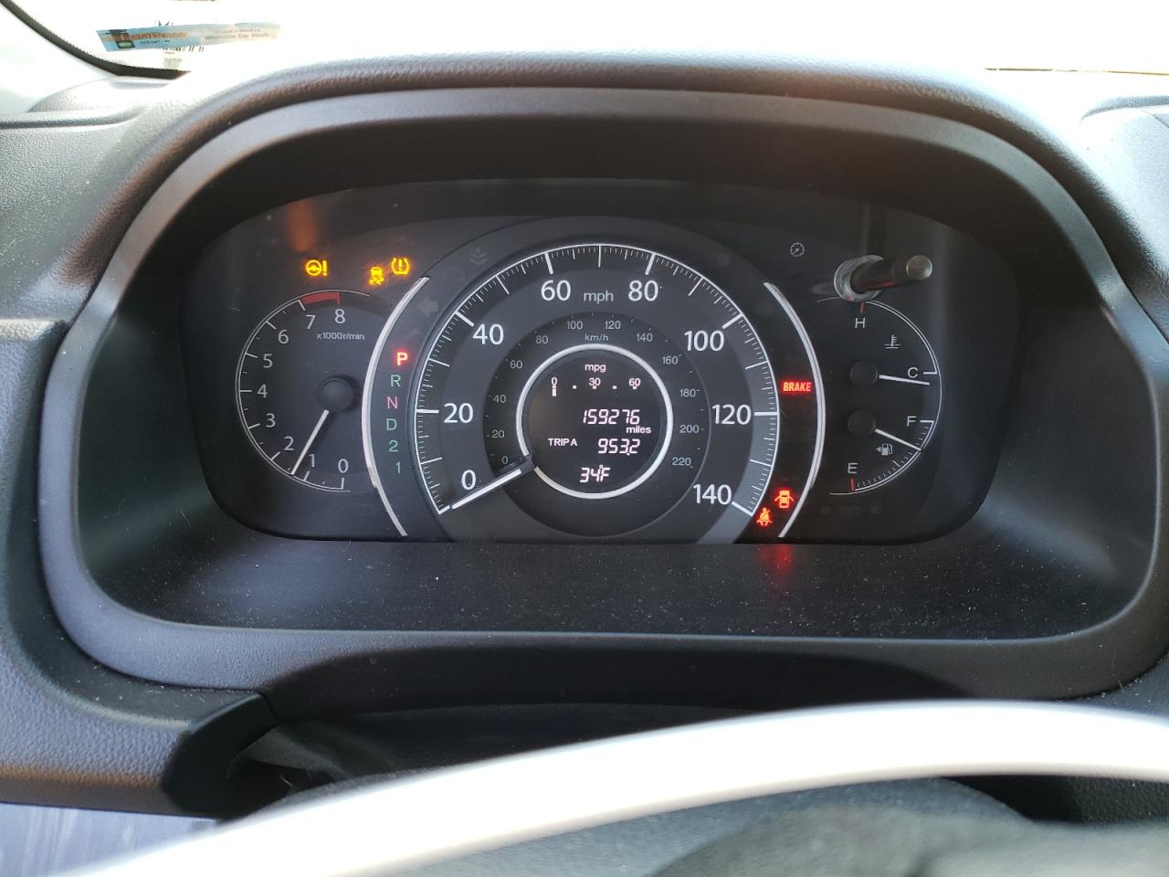 2013 Honda CR-V VIN 5J6RM4H77DL041017 Copart auction photo, front end / minor dent/scratches damage thumbnail 9