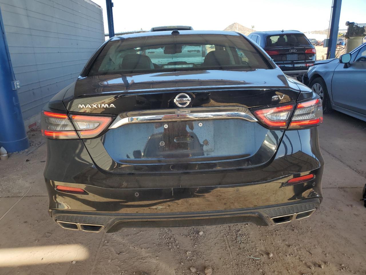 2020 Nissan Maxima VIN 1N4AA6CV9LC363630 Copart auction photo, side damage thumbnail 6