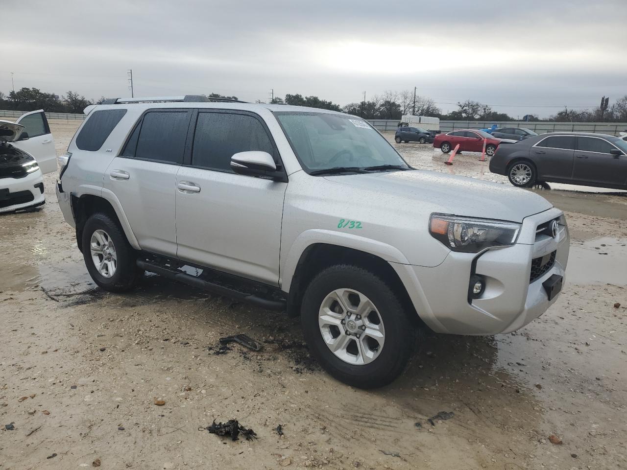 2023 Toyota 4Runner VIN JTEFU5JR8P5286732 Copart auction photo, rear end / side damage thumbnail 4
