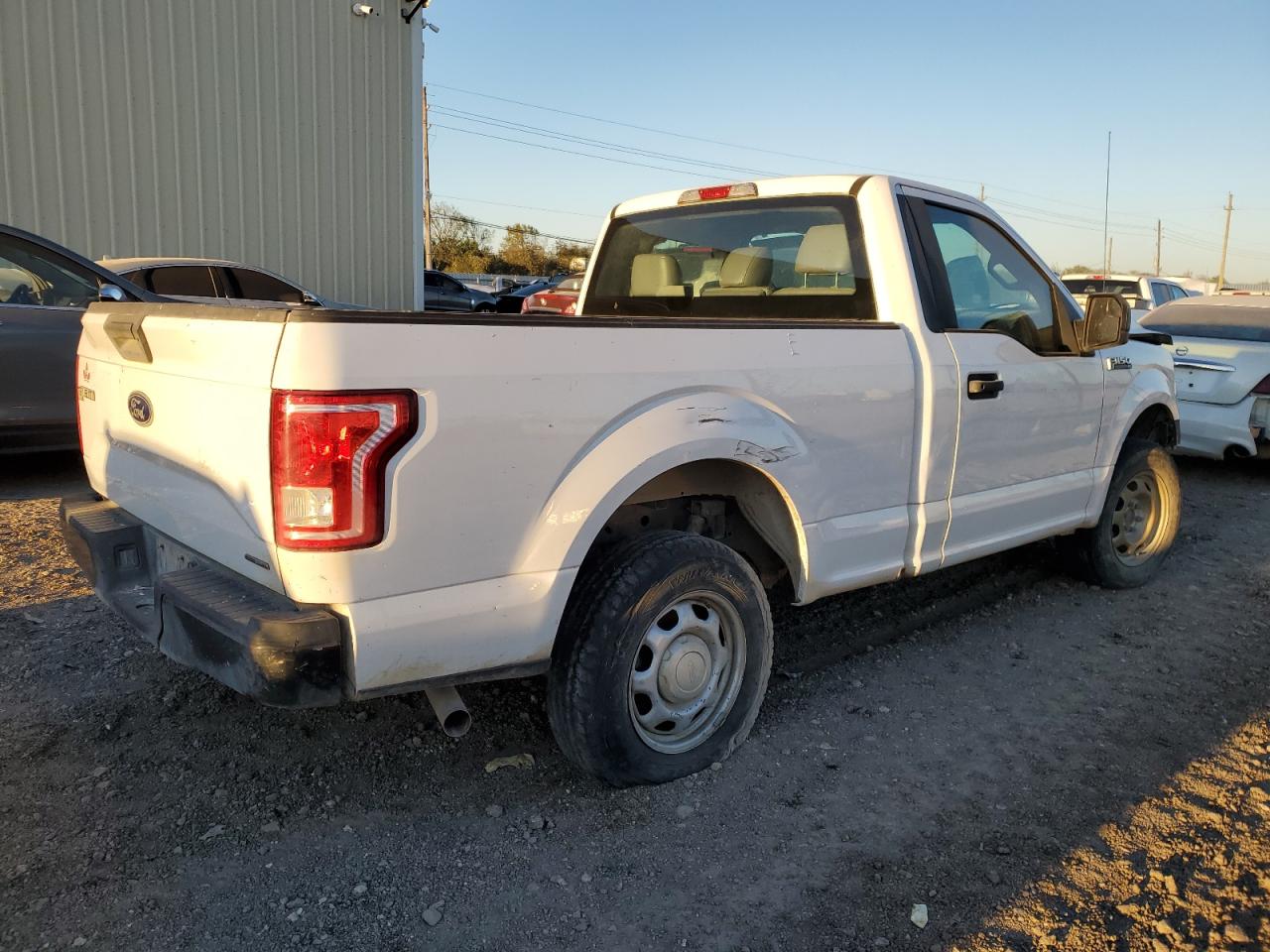2015 Ford F-150 VIN 1FTMF1C89FKD17411 Copart auction photo, front end damage thumbnail 3