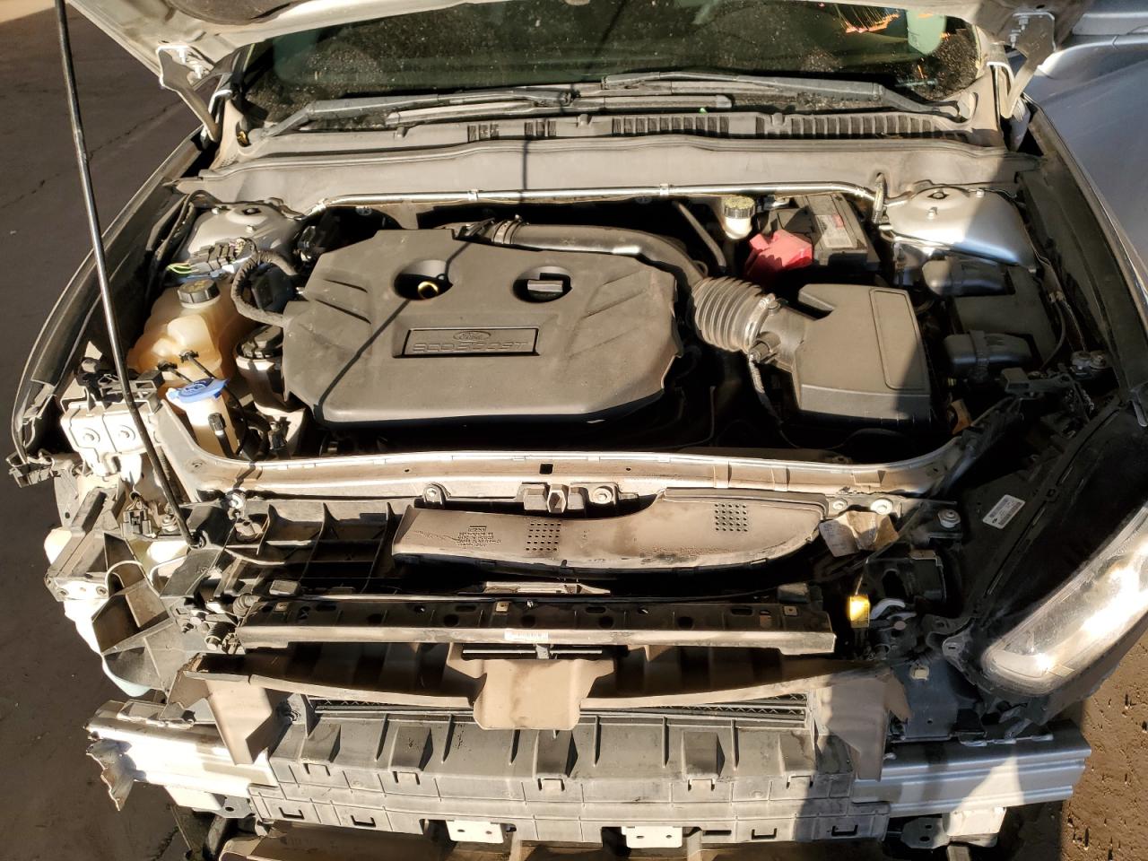 2014 Ford Fusion VIN 3FA6P0K92ER271365 Copart auction photo, front end damage thumbnail 11