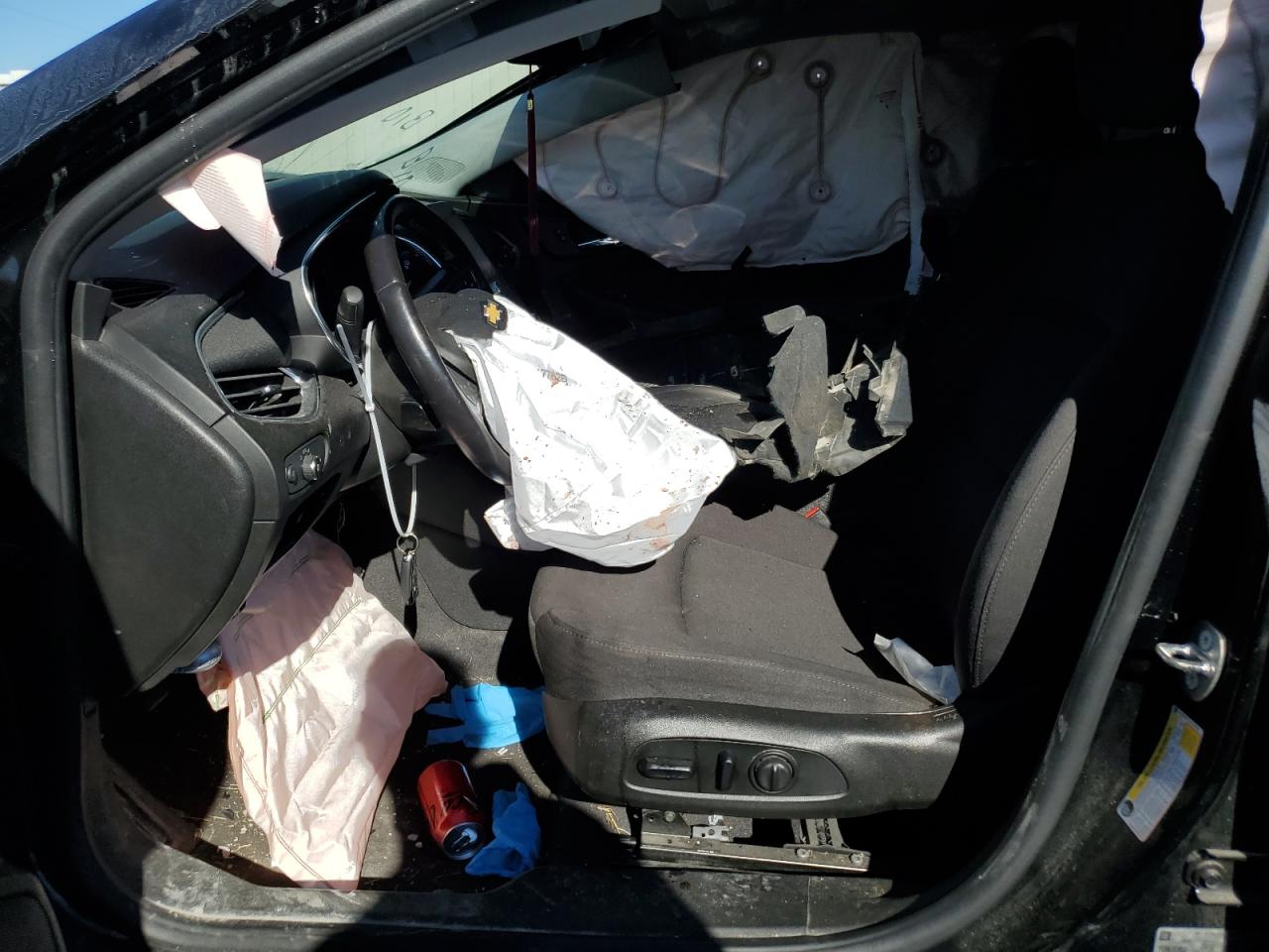 2018 Chevrolet Malibu VIN 1G1ZD5ST1JF222053 Copart auction photo, front end damage thumbnail 7