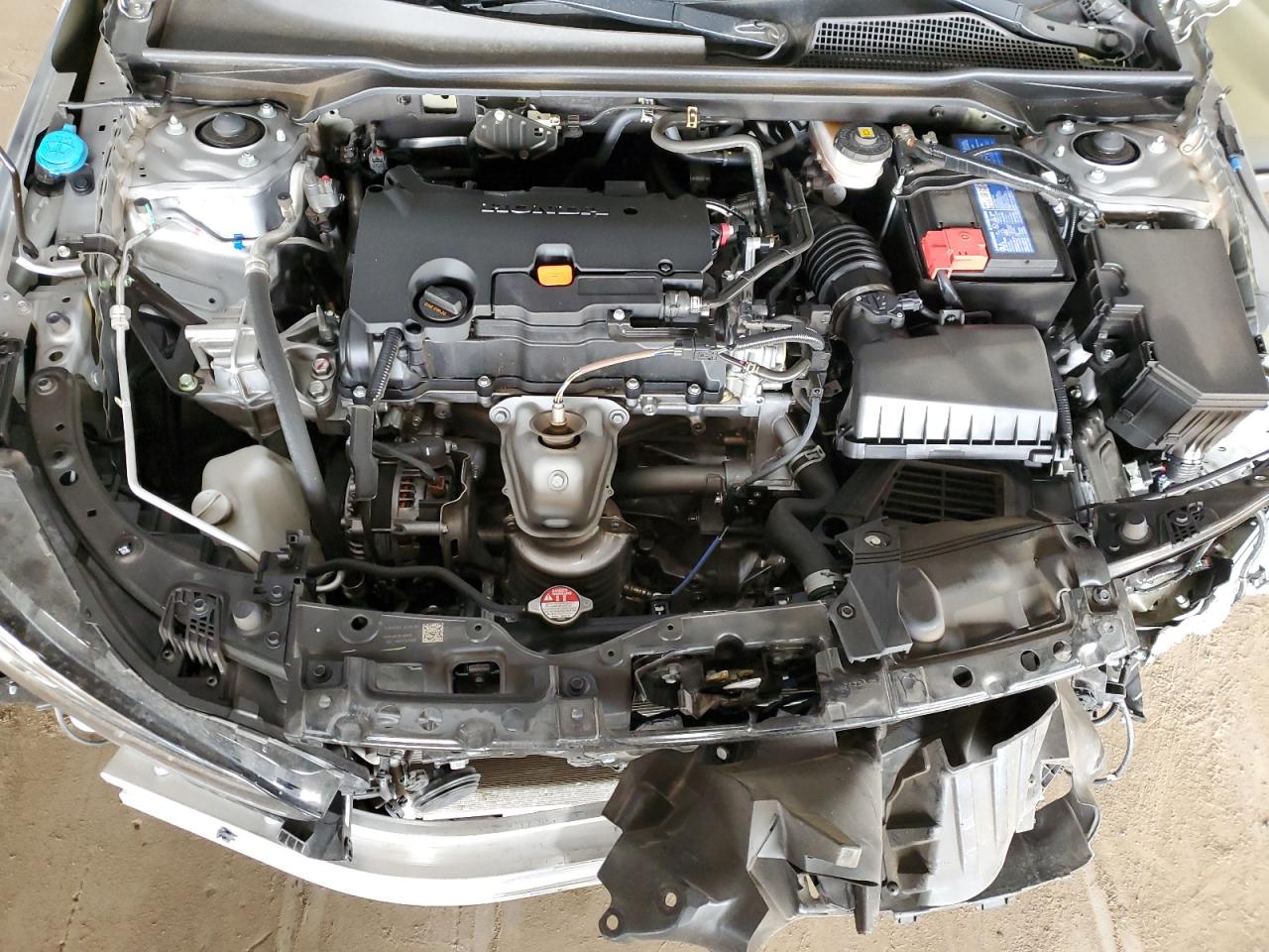 2022 Honda Civic VIN 2HGFE2F52NH573206 Copart auction photo, front end / side damage thumbnail 12