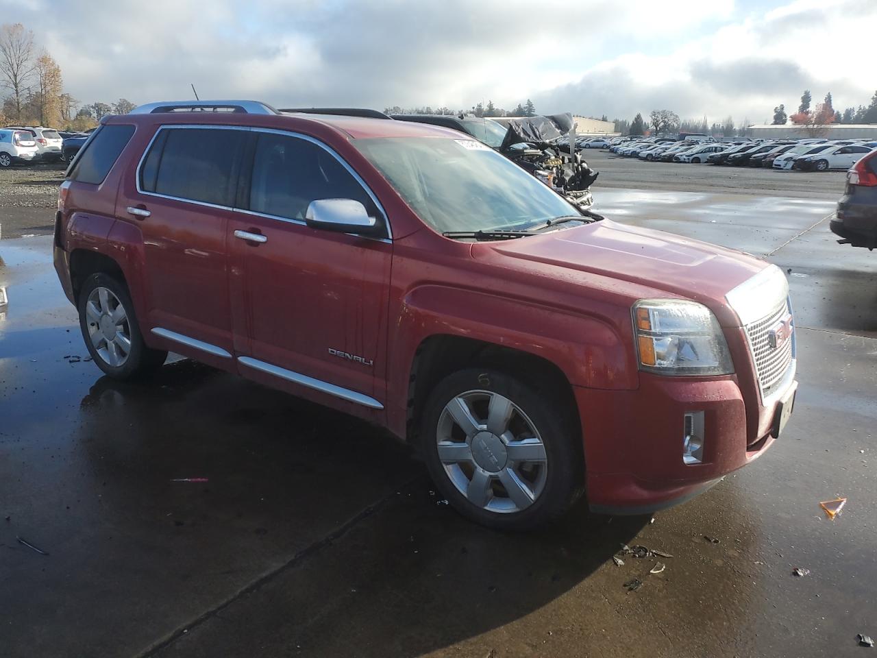 2013 GMC Terrain VIN 2GKFLZE34D6408074 Copart auction photo, rear end damage thumbnail 4