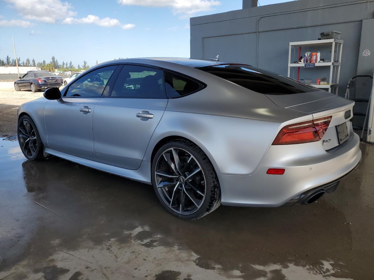 2017 Audi S7 VIN WUAWRBFC7HN905186 Copart auction photo, vandalism damage thumbnail 2