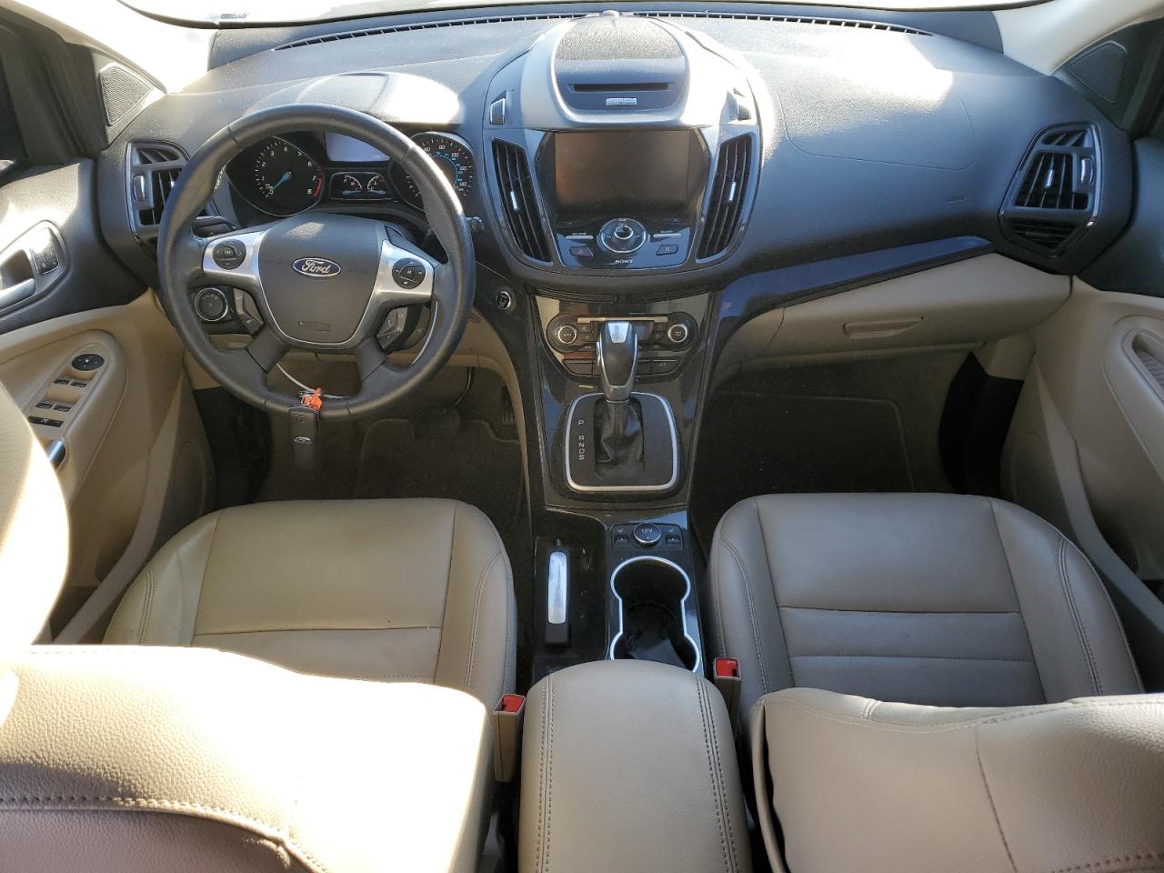 2014 Ford Escape VIN 1FMCU0JX9EUB62136 Copart auction photo, rear end damage thumbnail 8