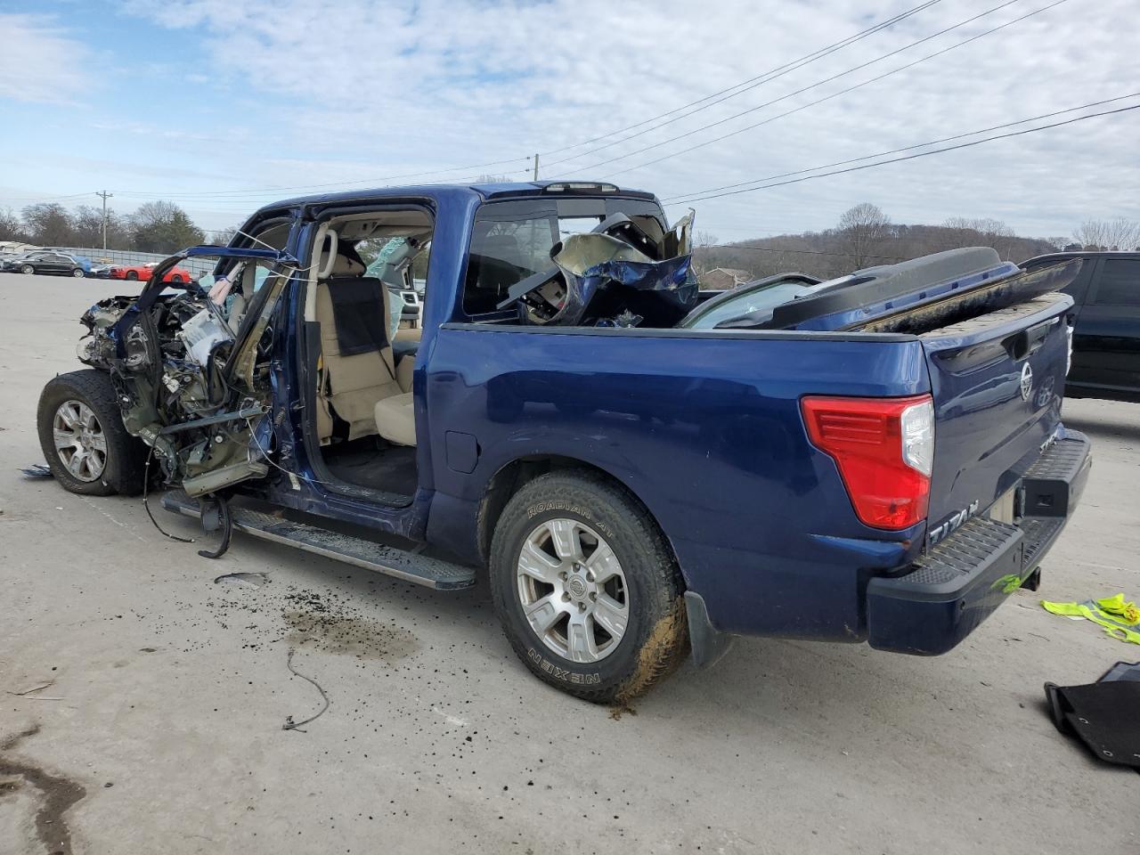 2017 Nissan Titan VIN 1N6AA1E52HN568614 Copart auction photo, all over damage thumbnail 2