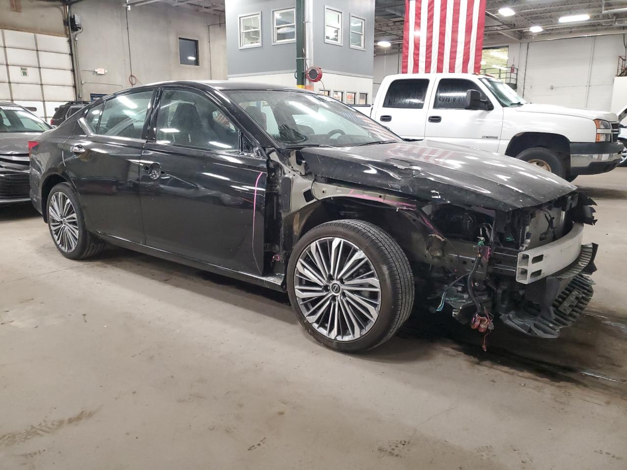 2024 Nissan Altima VIN 1N4BL4EW2RN335268 Copart auction photo, front end / side damage thumbnail 4