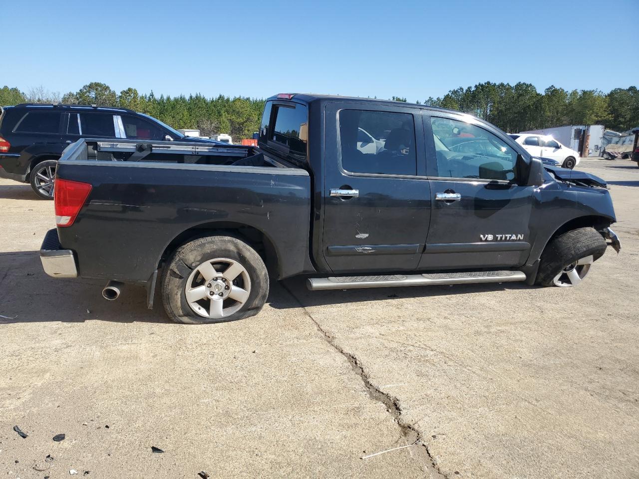2007 Nissan Titan VIN 1N6BA07A37N215046 Copart auction photo, front end damage thumbnail 3