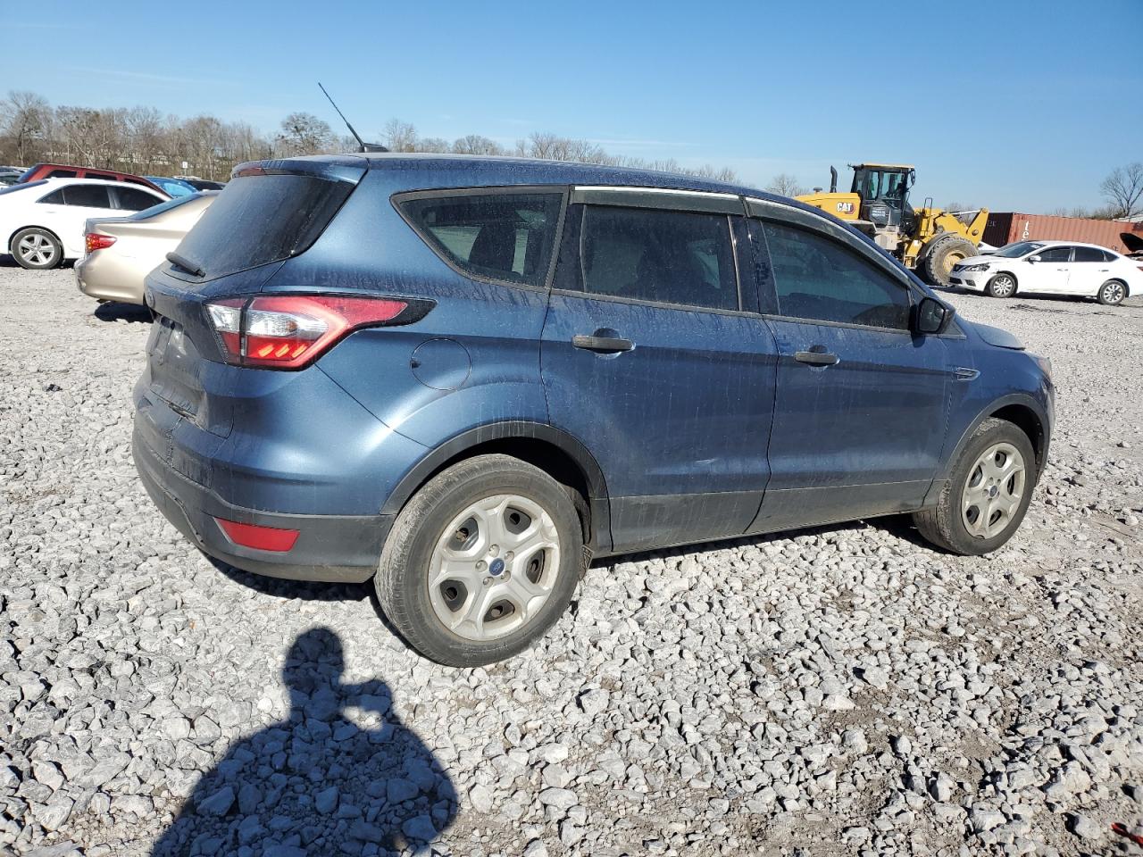 2018 Ford Escape VIN 1FMCU0F75JUC66867 Copart auction photo, side damage thumbnail 3