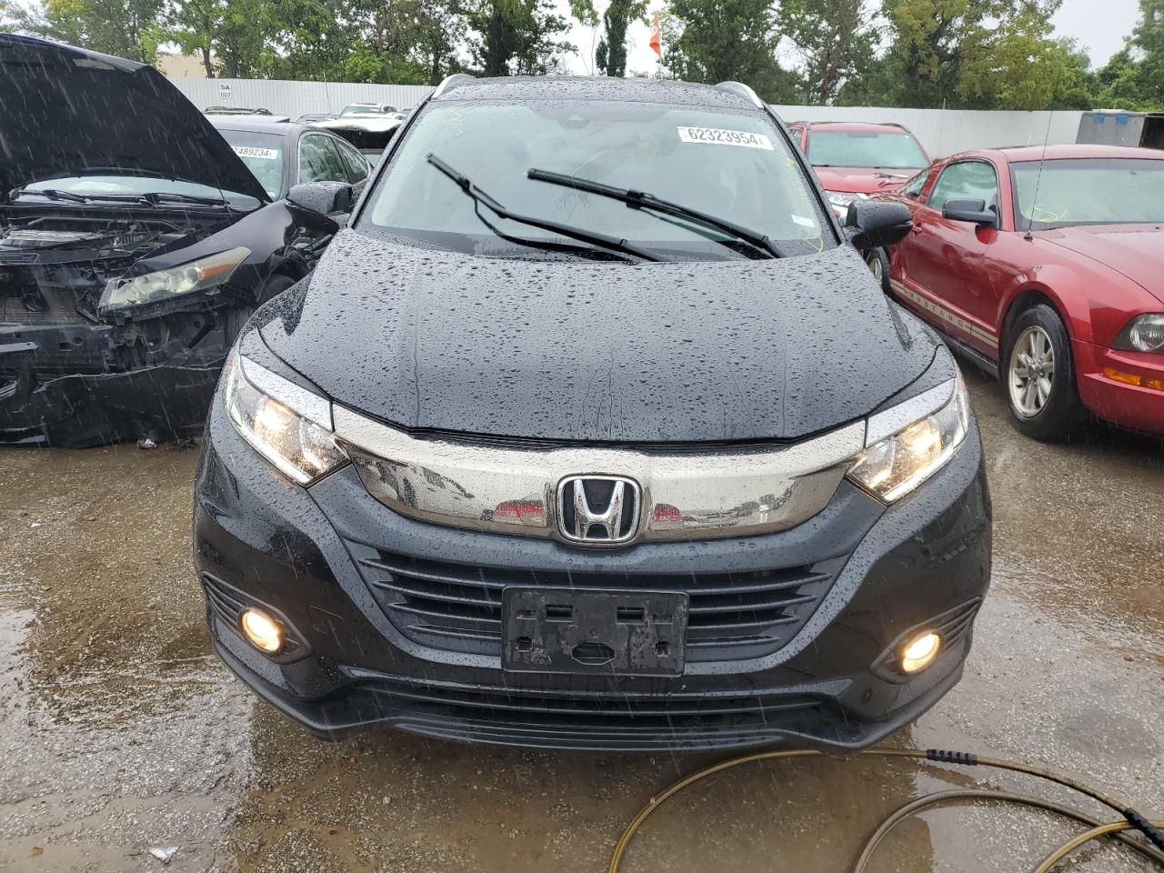 2021 Honda HR-V VIN 3CZRU6H74MM729549 Copart auction photo, side damage thumbnail 5