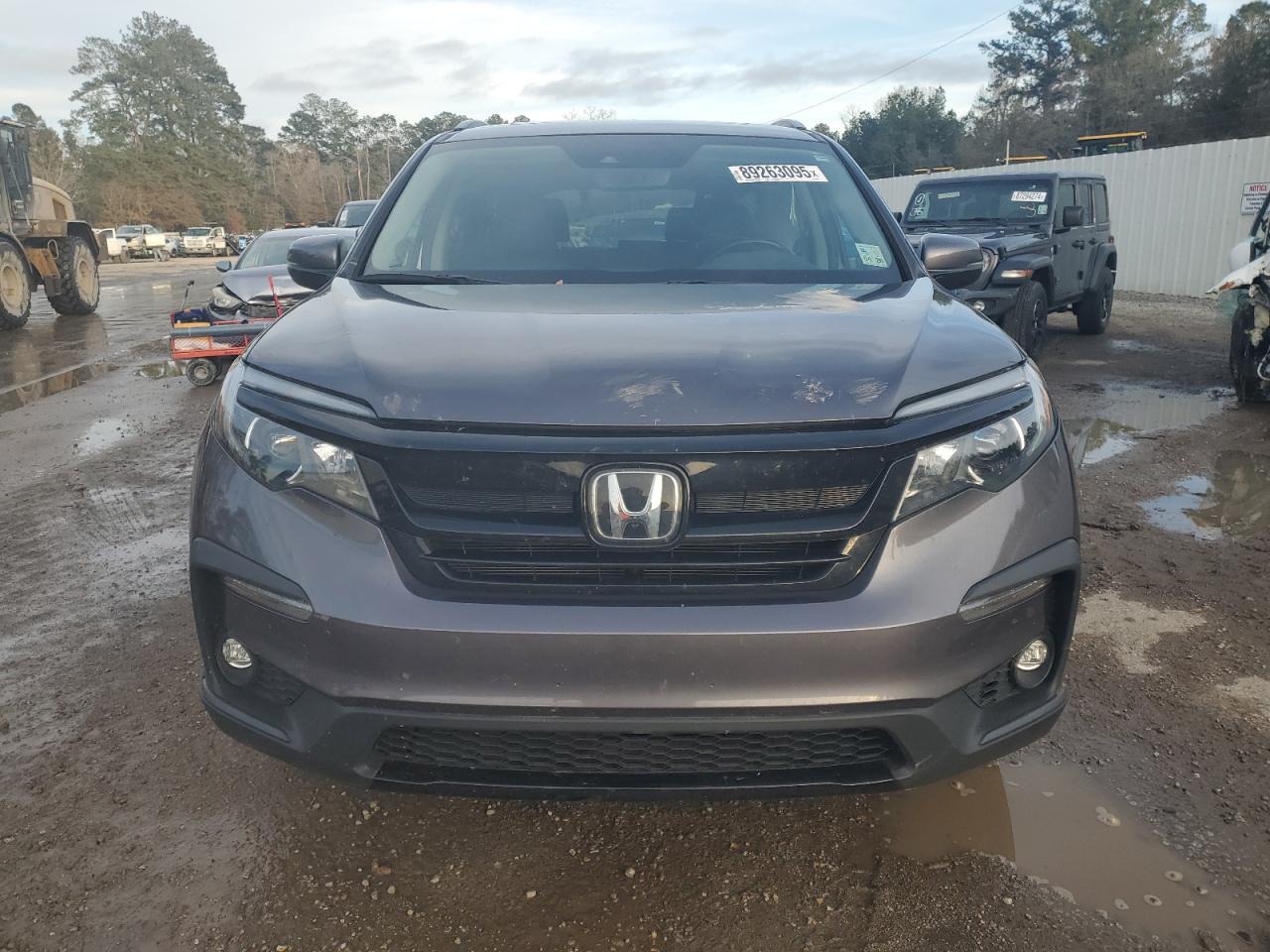 2022 Honda Pilot VIN 5FNYF5H21NB016009 Copart auction photo, side damage thumbnail 5