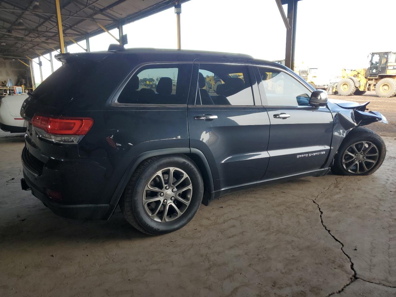2014 Jeep Grand Cherokee VIN 1C4RJFBGXEC386336 Copart auction photo, front end / mechanical damage thumbnail 3