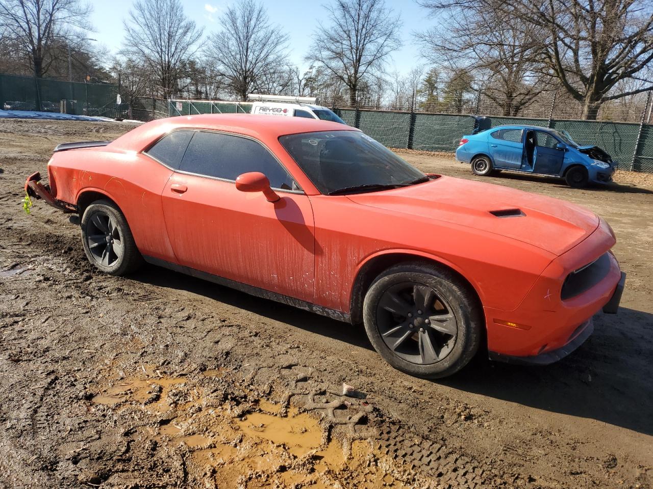 2019 Dodge Challenger VIN 2C3CDZAGXKH676959 Copart auction photo, rear end damage thumbnail 4