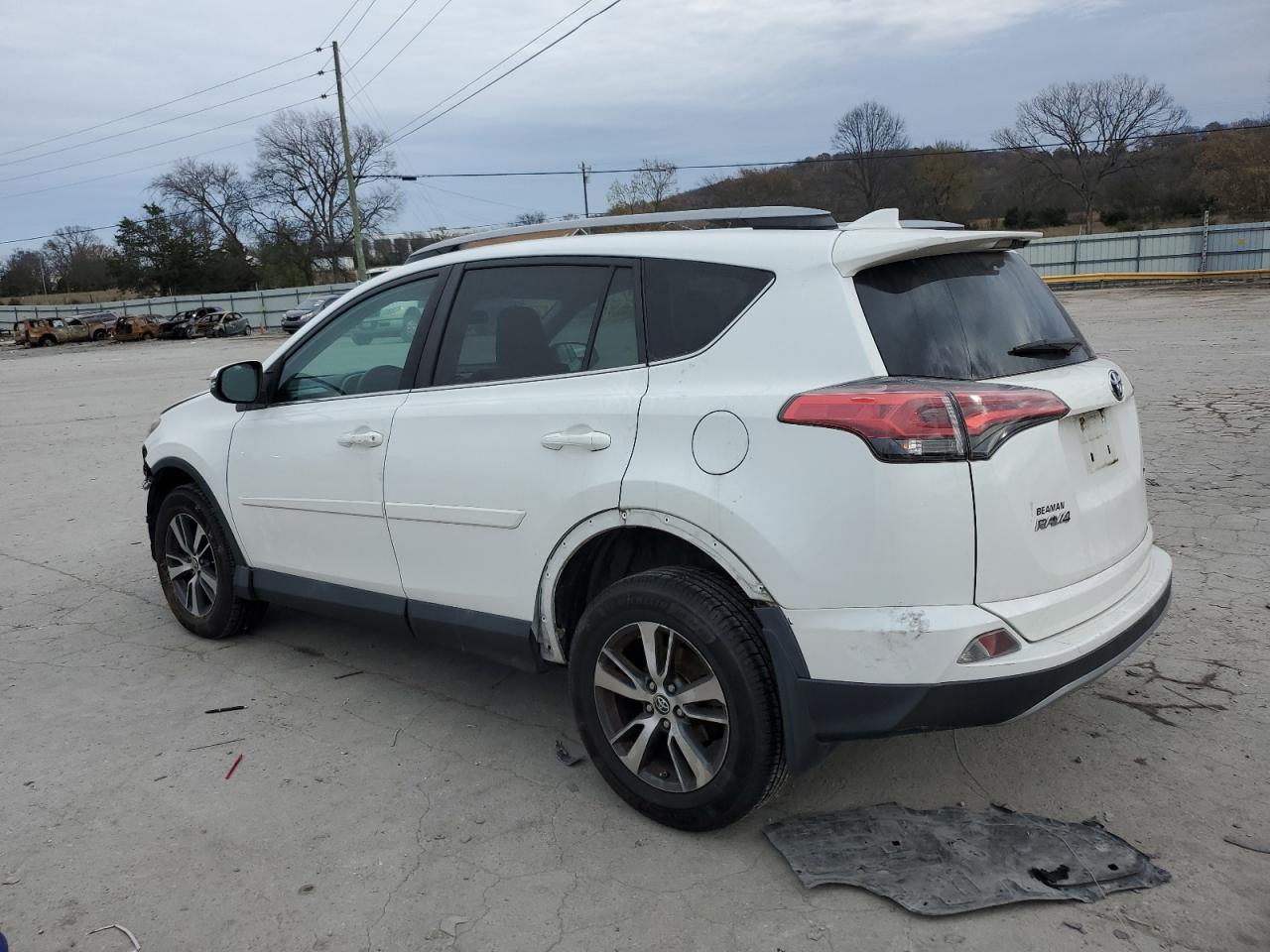 2018 Toyota RAV 4 VIN 2T3WFREV5JW424529 Copart auction photo, front end damage thumbnail 2