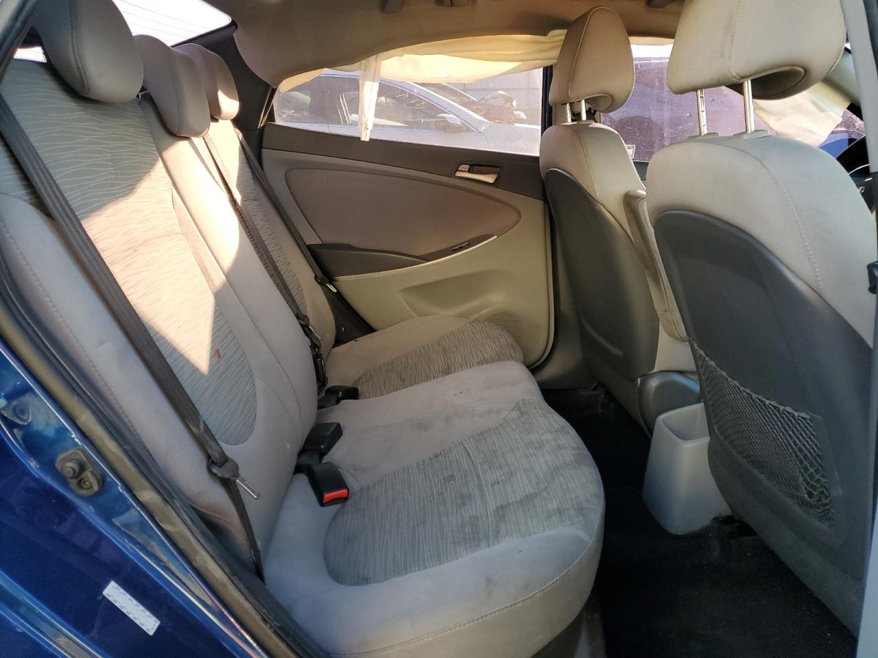 2016 Hyundai Accent VIN KMHCT4AE8GU096951 Copart auction photo, all over damage thumbnail 10
