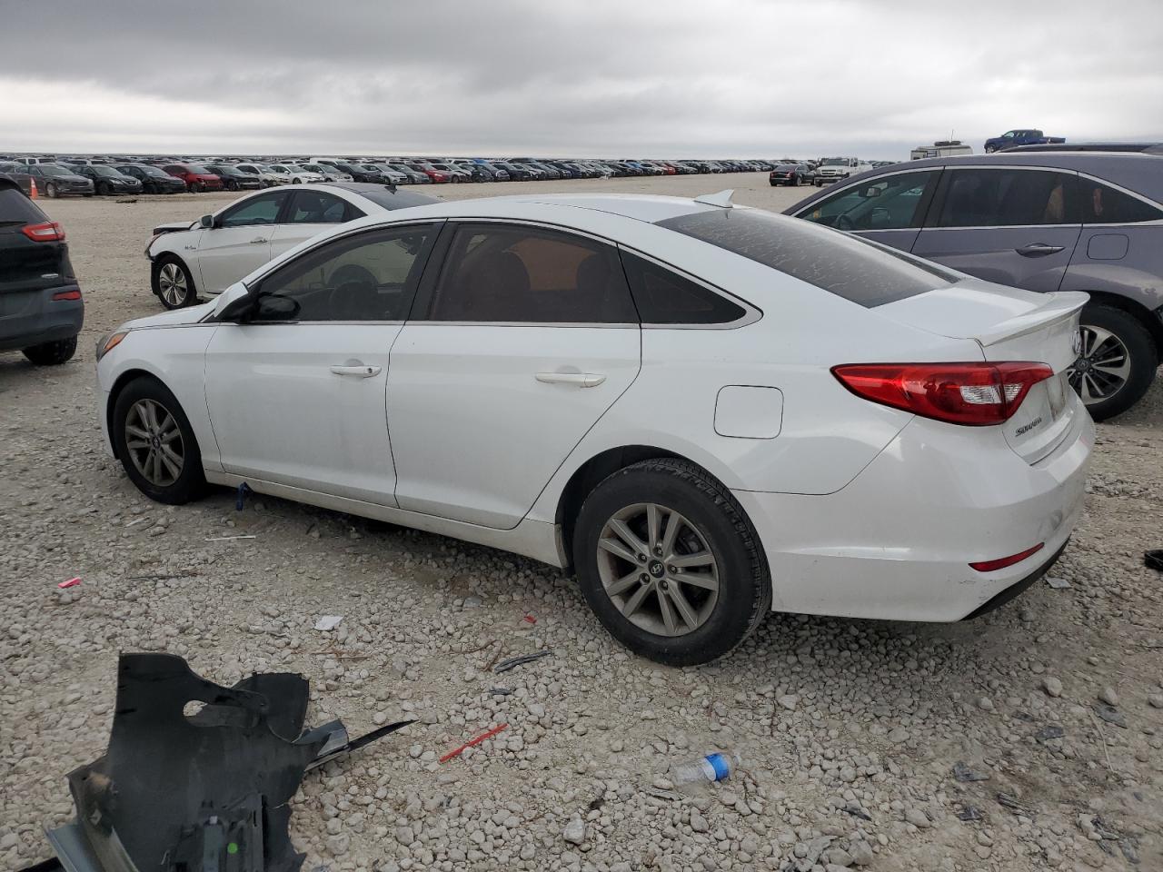 2015 Hyundai Sonata VIN 5NPE24AF2FH188431 Copart auction photo, undercarriage damage thumbnail 2