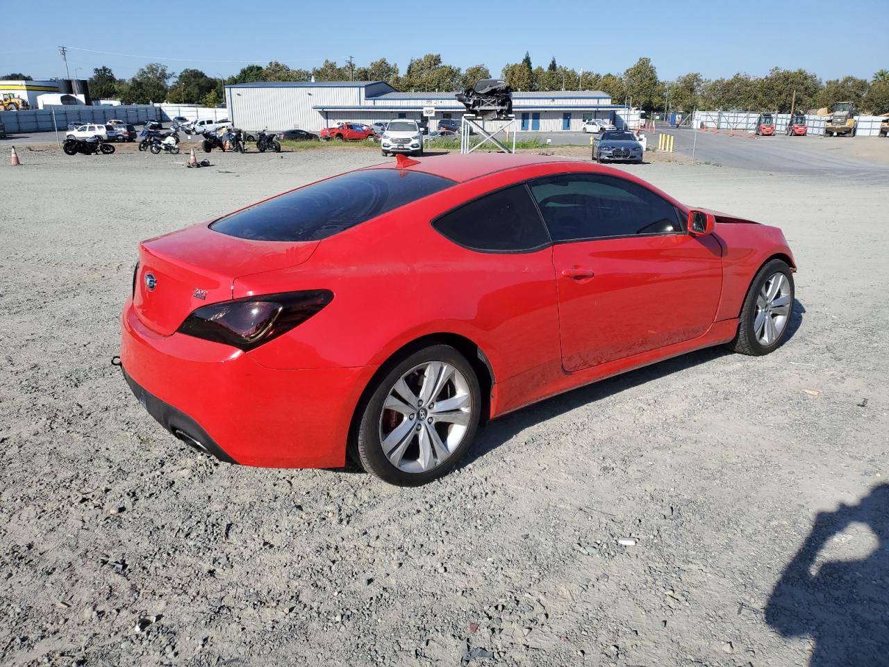 2013 Hyundai Genesis VIN KMHHT6KD0DU112353 Copart auction photo, front end damage thumbnail 3
