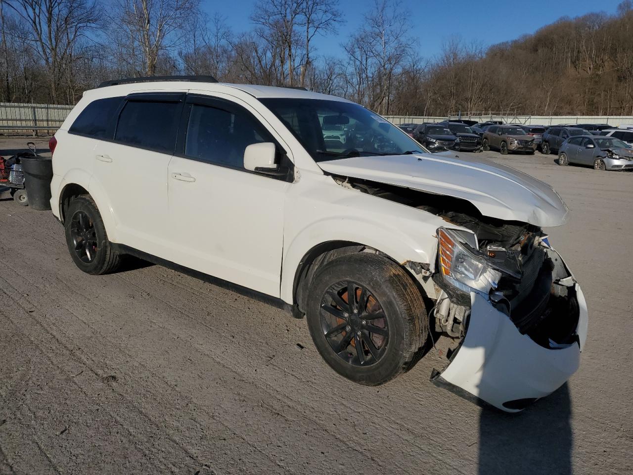 2015 Dodge Journey VIN 3C4PDDBG3FT692903 Copart auction photo, front end damage thumbnail 4