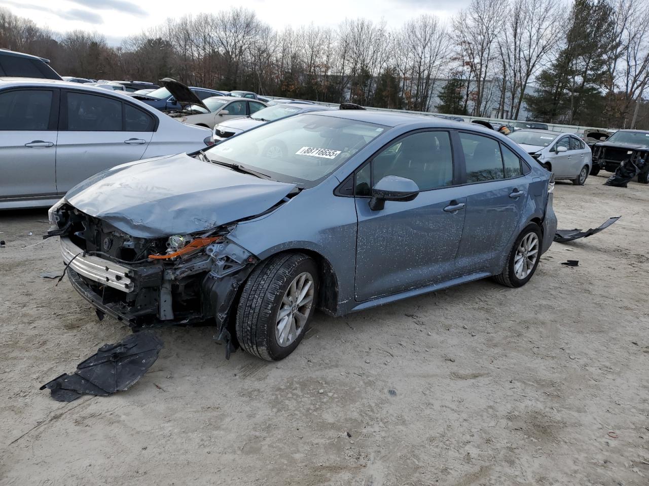 2021 Toyota Corolla VIN JTDVPMAEXMJ142424