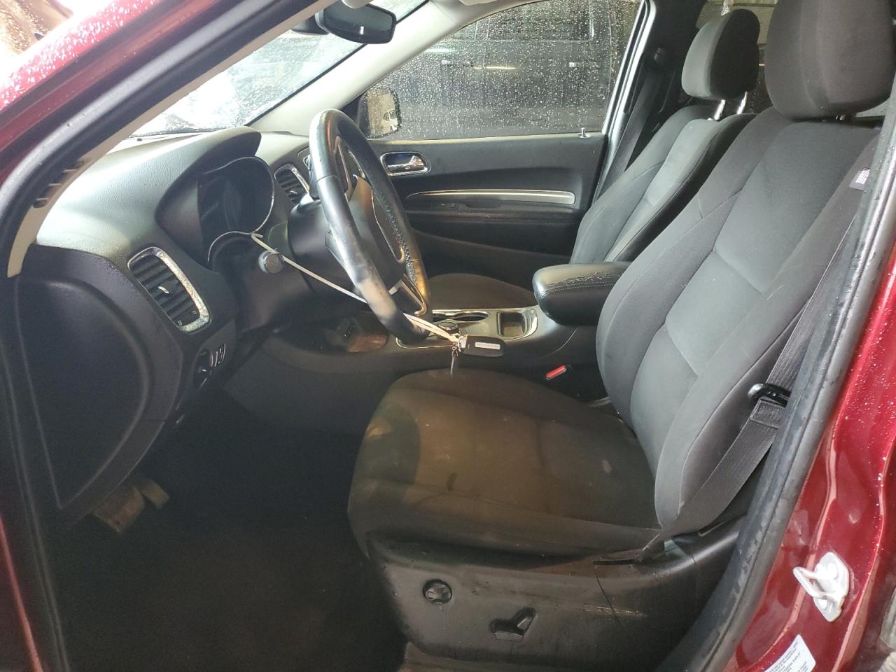 2017 Dodge Durango VIN 1C4RDJAG2HC606424 Copart auction photo, front end / undercarriage damage thumbnail 7